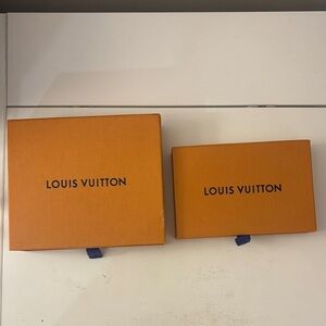 Louis Vuitton Orange Boxes